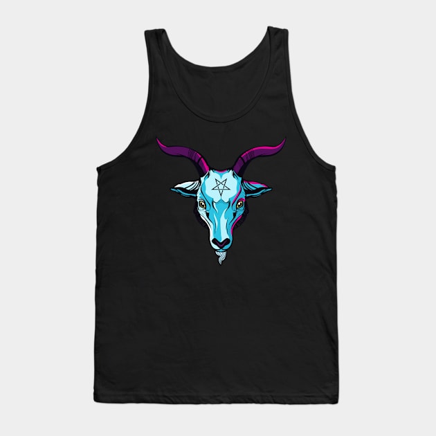 Baphomet Tank Top by Comically Pedantic